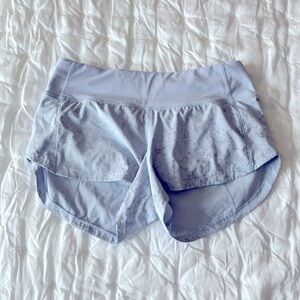 Lululemon discontinued speed up shorts size 2